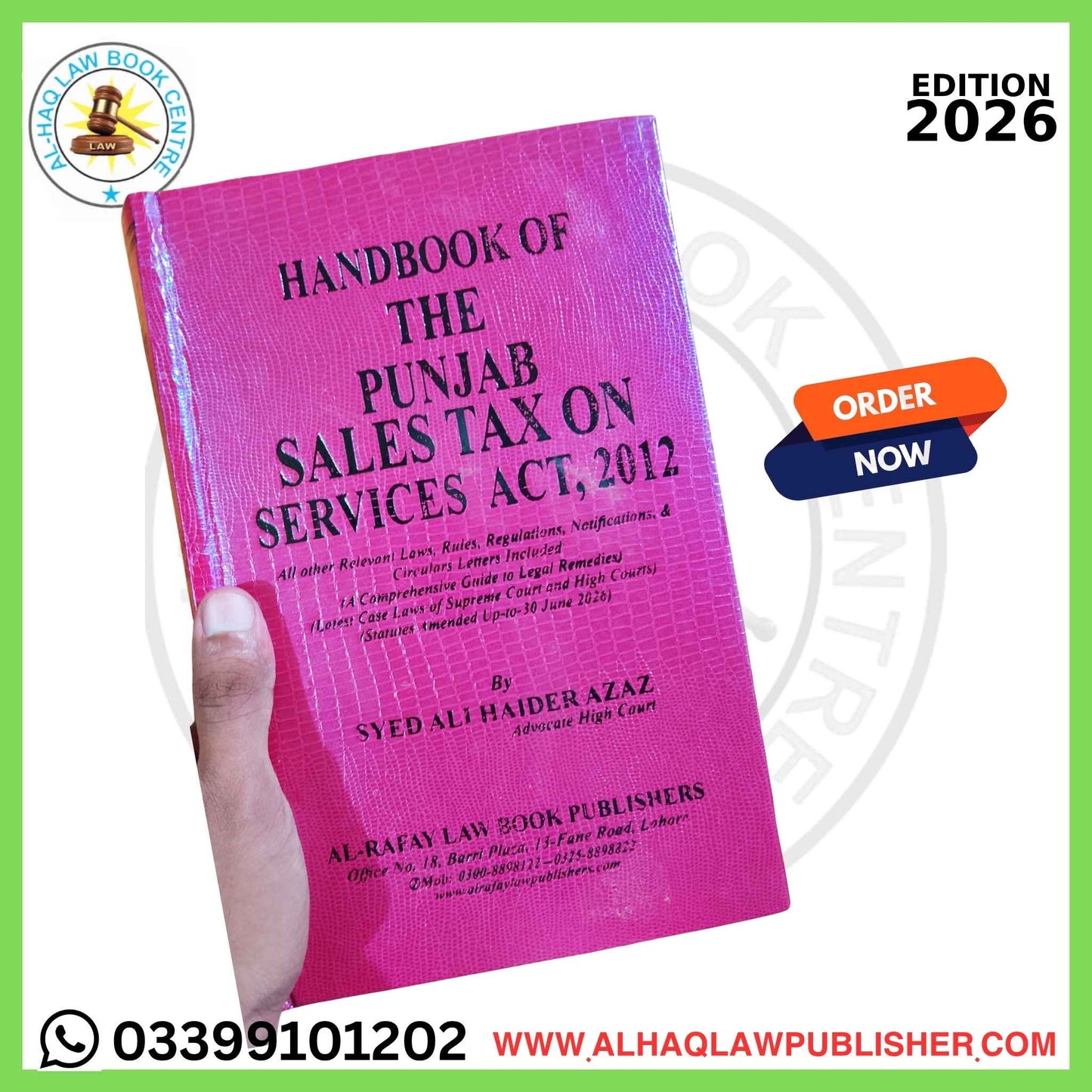 Punjab Sales Tax on services Act, 2012