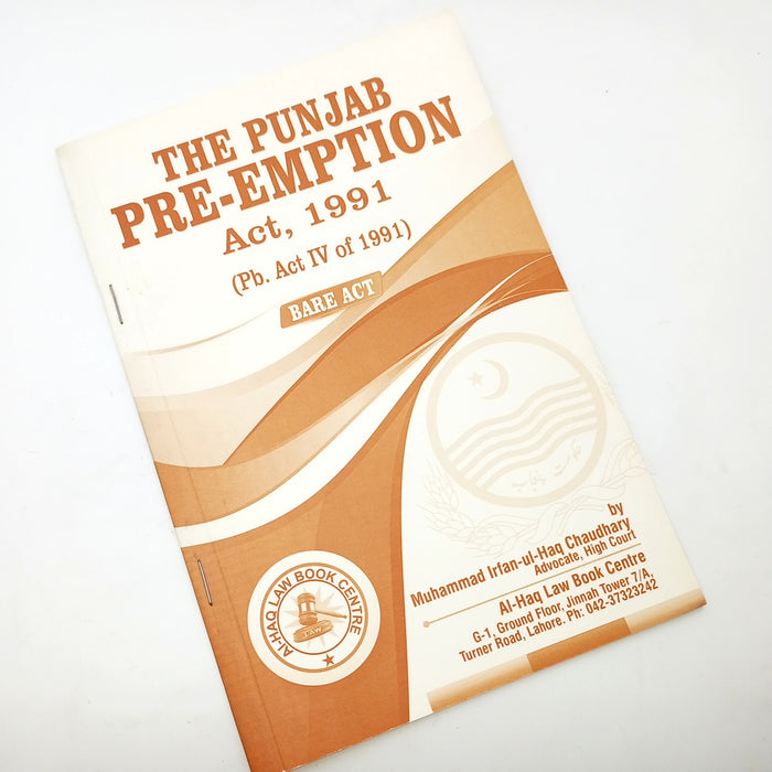 Punjab Pre-Emption (act 1991)