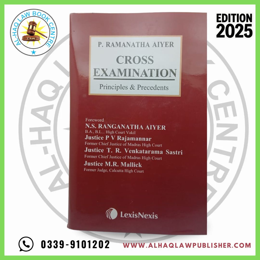 Cross Examination    Principle and Precedents