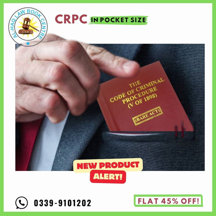 CRPC in Pocket Size Code of Criminal Procedure in Pocket Size