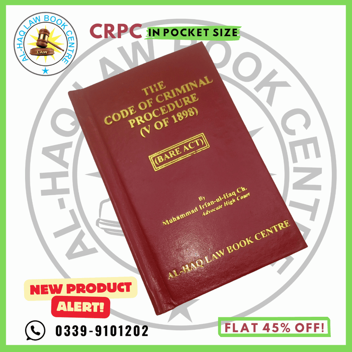 CRPC in Pocket Size Code of Criminal Procedure in Pocket Size
