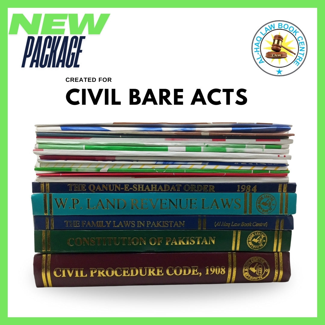 Civil Bare Acts edition 2025 Package in Pakistan