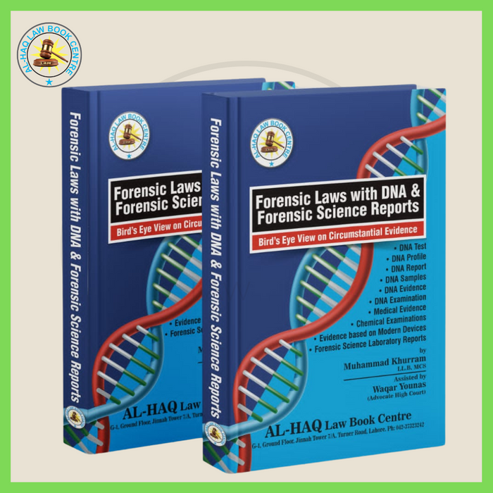 Forensic Laws with DNA & Forensic Sciences Reports (Al haq law book centre)