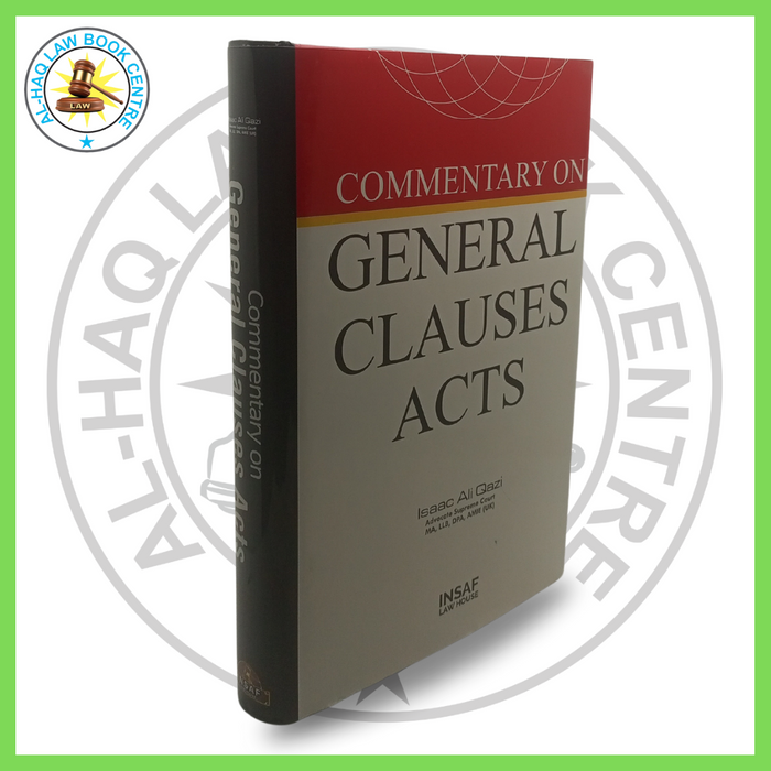 GENERAL CLAUSES ACTS