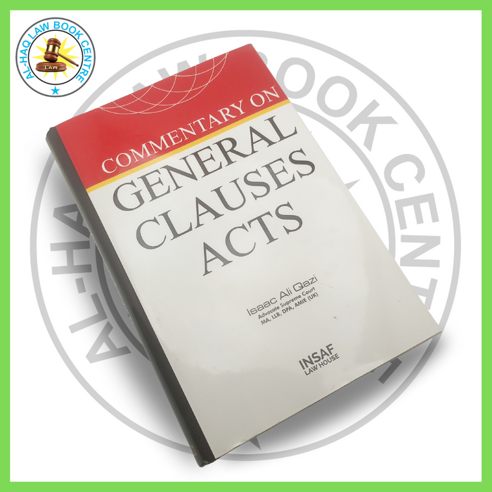 GENERAL CLAUSES ACTS