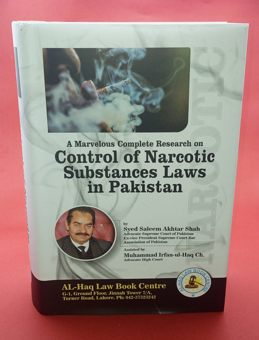 Control of Narcotics Substances Laws in Pakistan