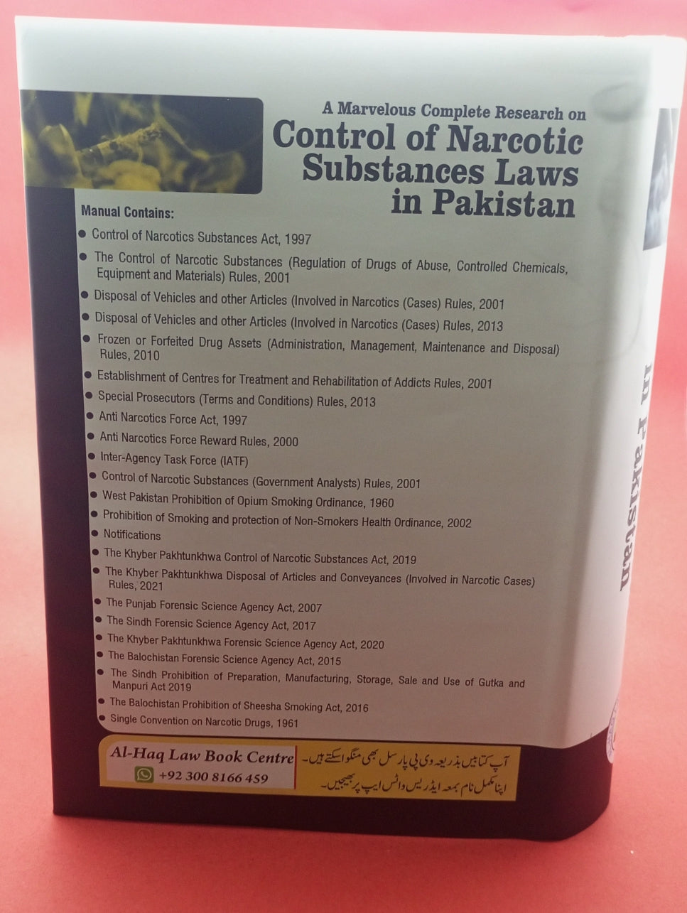 Control of Narcotics Substances Laws