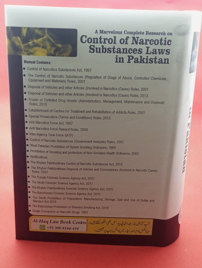 Control of Narcotics Substances Laws