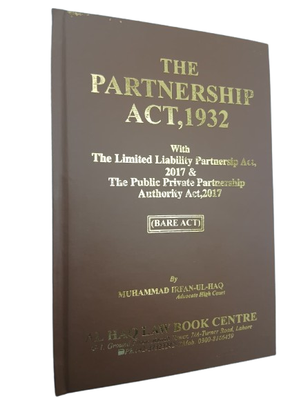 The Partnership Act, 1932 Edition 2025