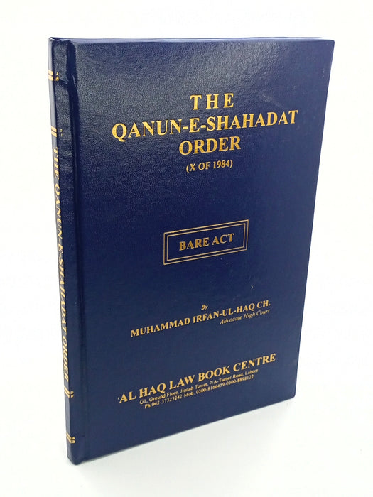 QSO Qanun-e-Shahadat Order (QSO)