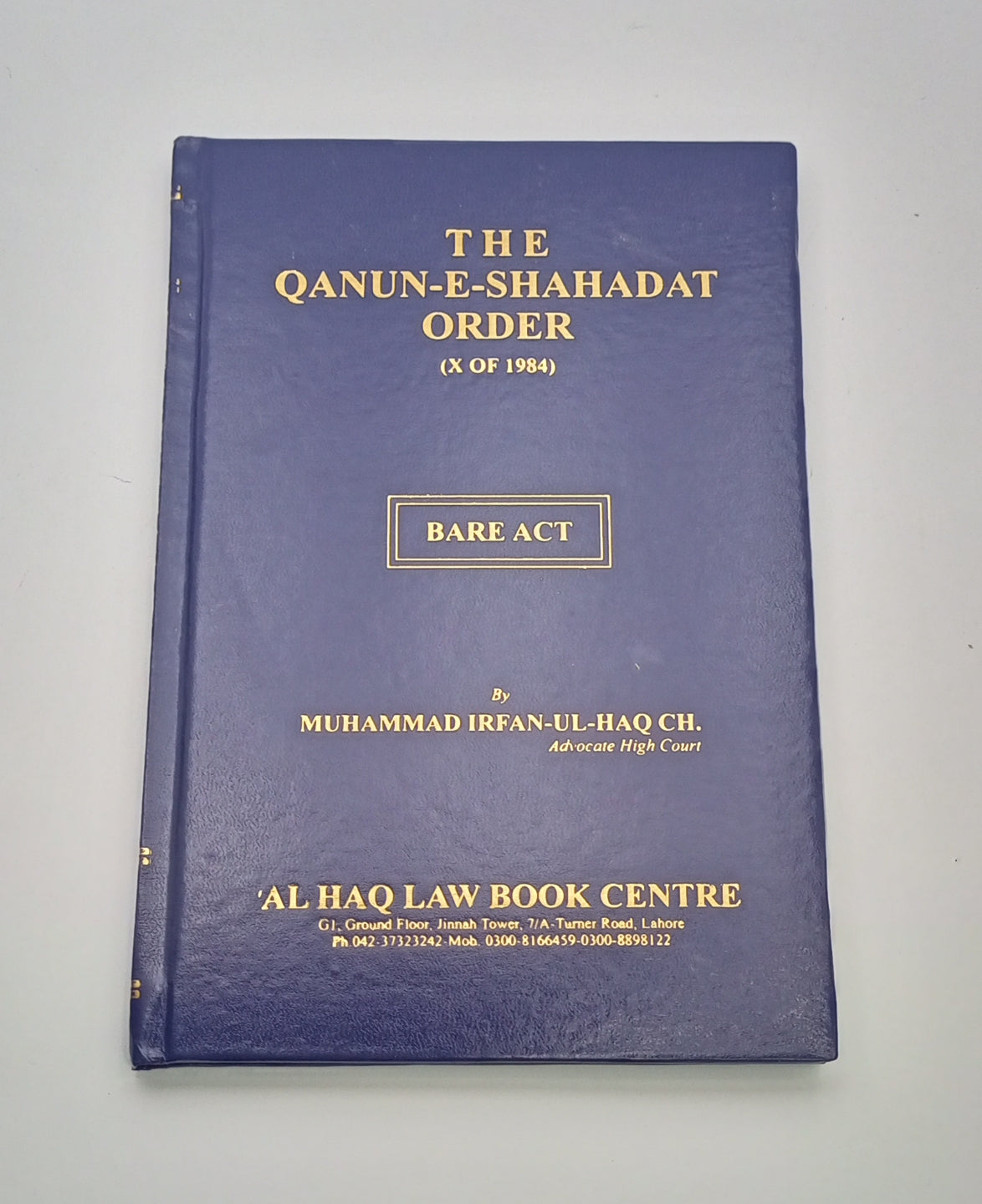QSO Qanun-e-Shahadat Order (QSO)