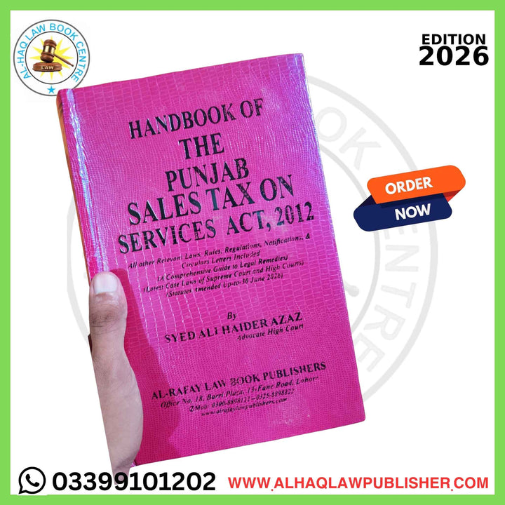 Punjab Sales Tax on services Act, 2012