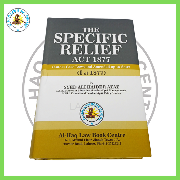 The Specific Relief Act 1877