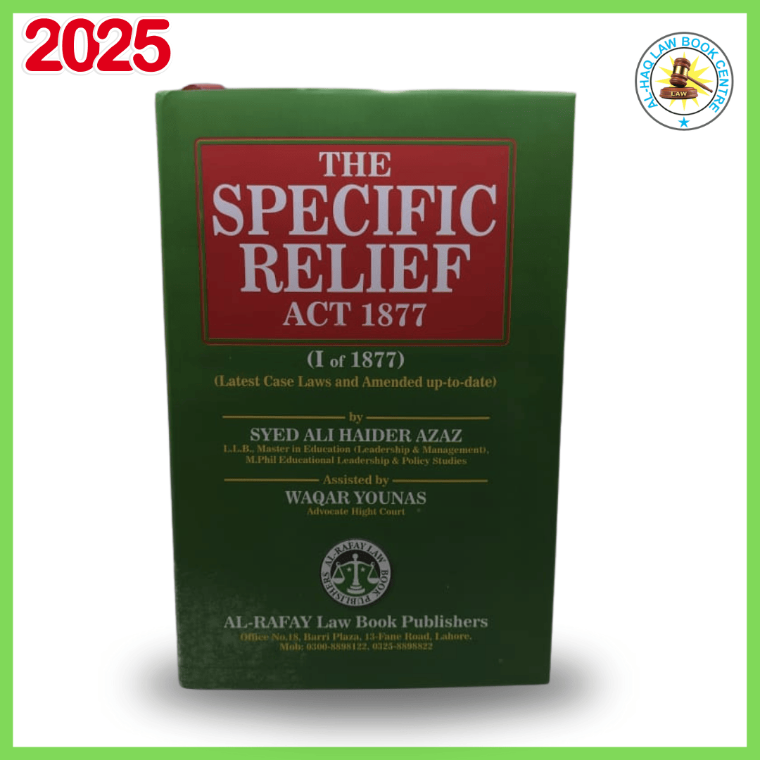 Specific Relief Act 1877 best law books