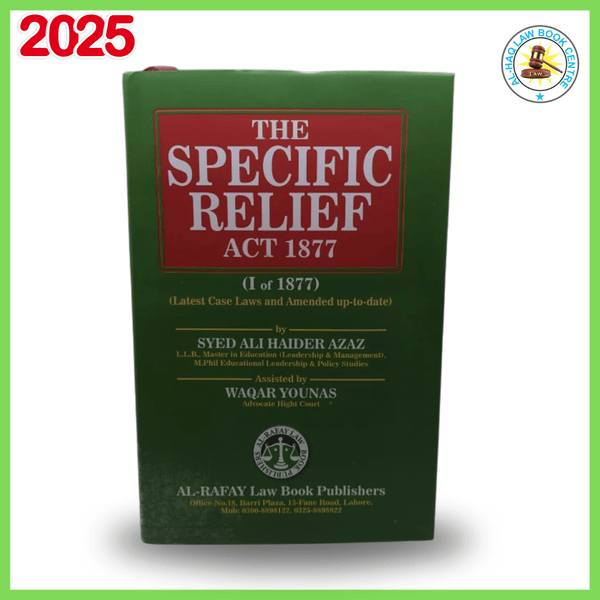 Specific Relief Act 1877 best law books