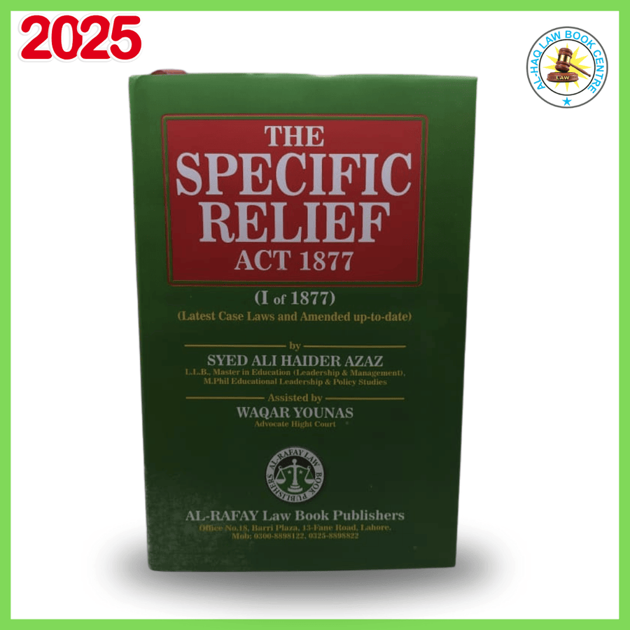 Specific Relief Act 1877 best law books