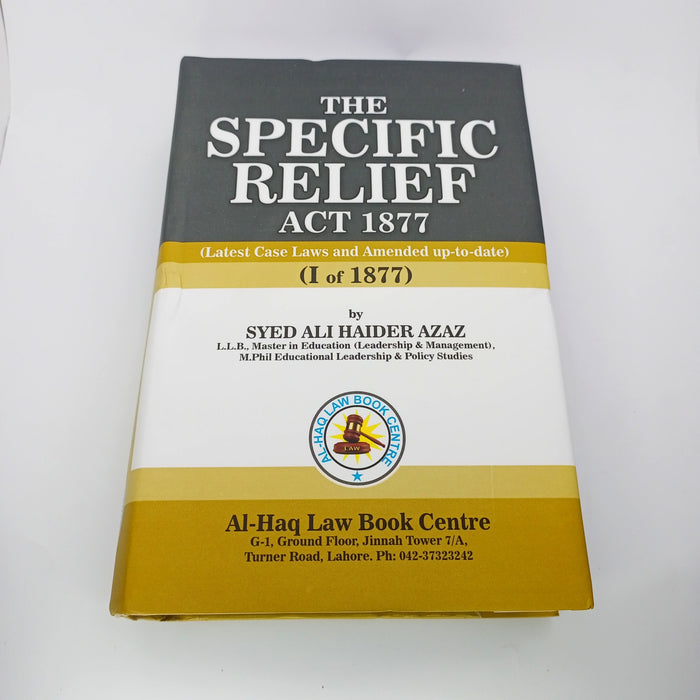 The Specific Relief Act 1877