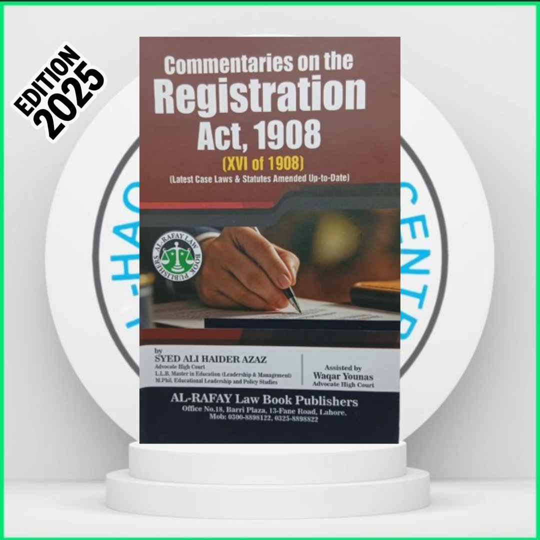 Registration Act, 1980    Commentaries