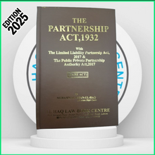 The Partnership Act, 1932 Edition 2025