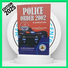 Police Order Act 2002 Edition 2025