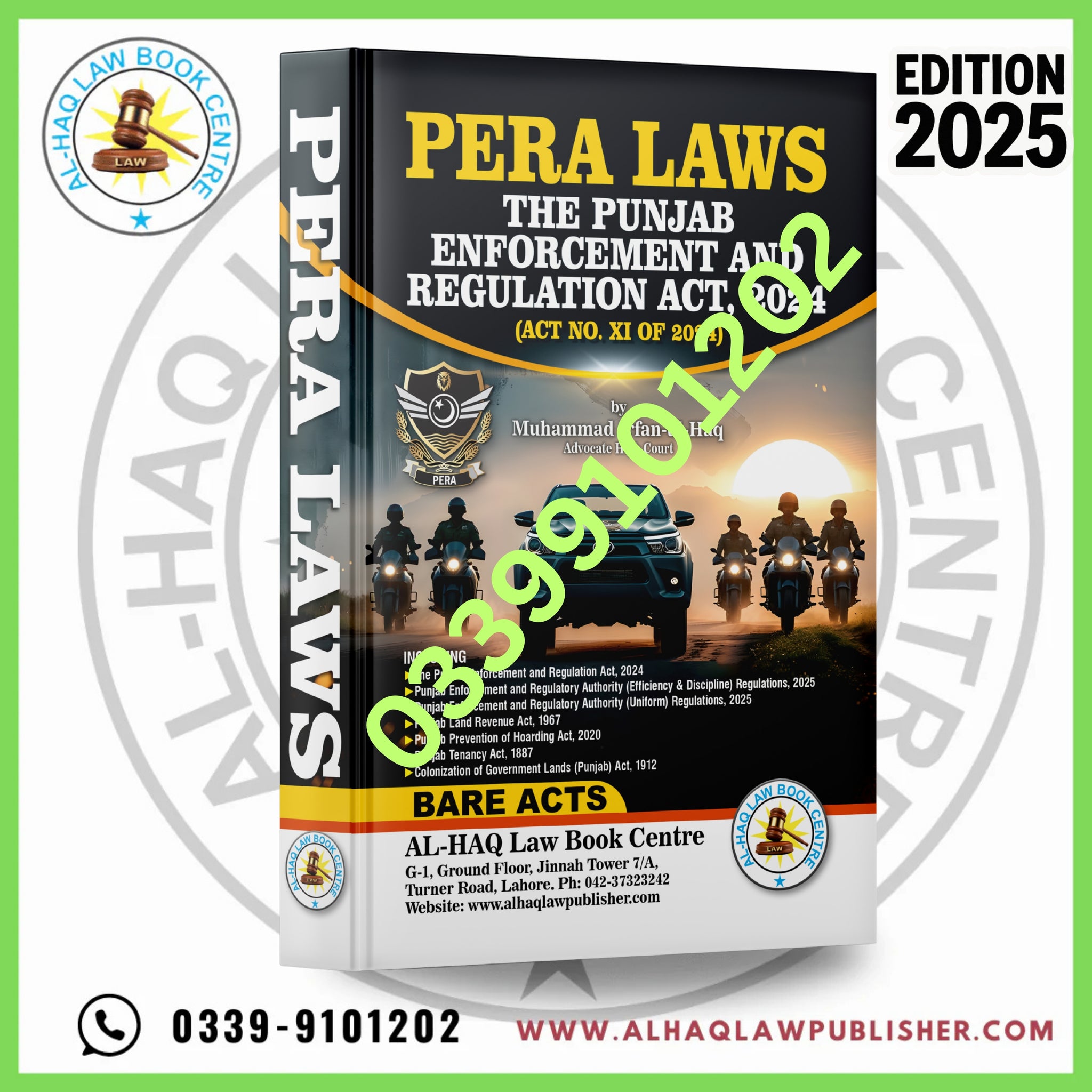 Pera Laws the Punjab Enforcement and Regulation Act, 2024 (Act No. XI of 2024)