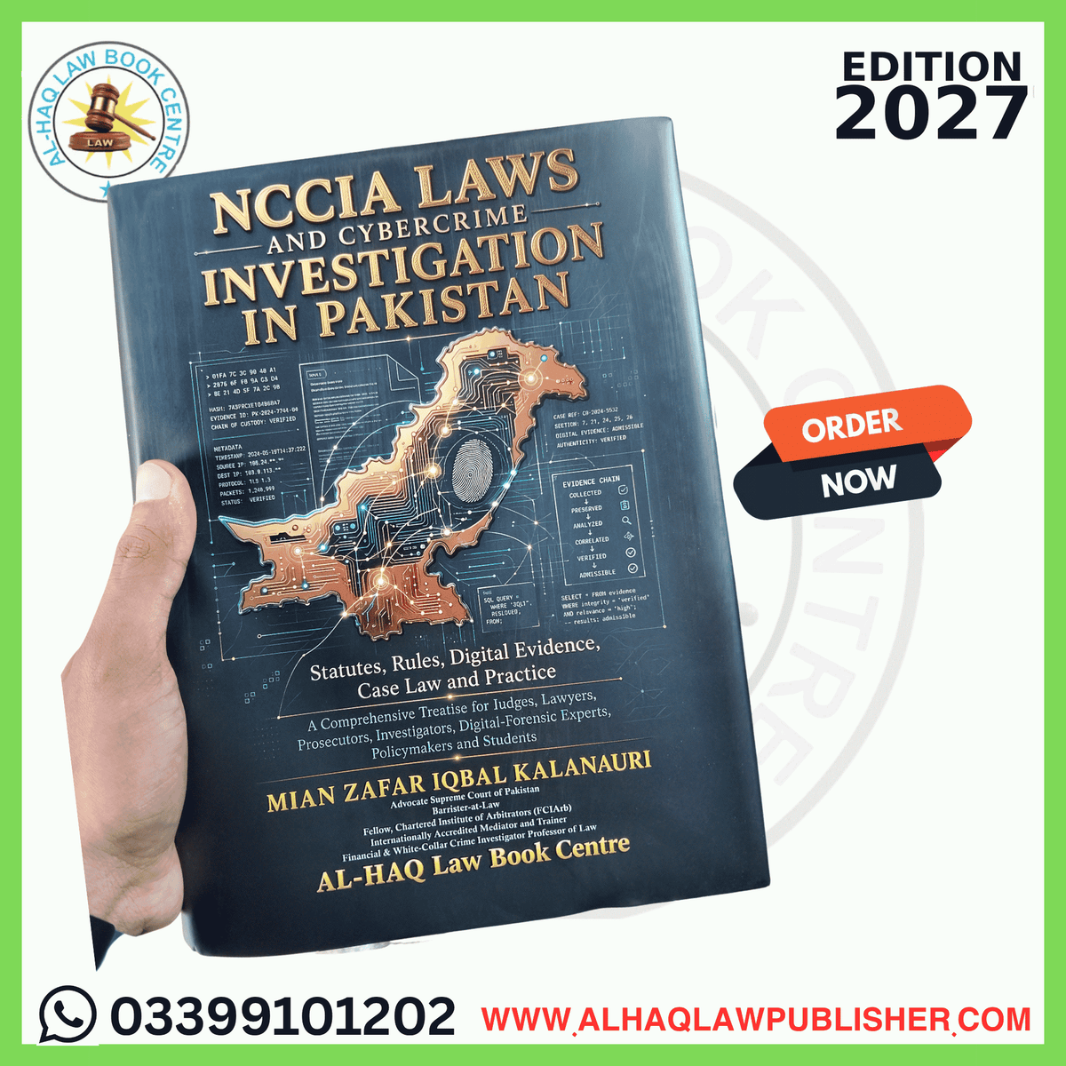 NCCIA Laws and Cybercrime Investigation in Pakistan 2027 book cover