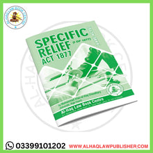 Specific Relief (Act 1877) (Bare Act)