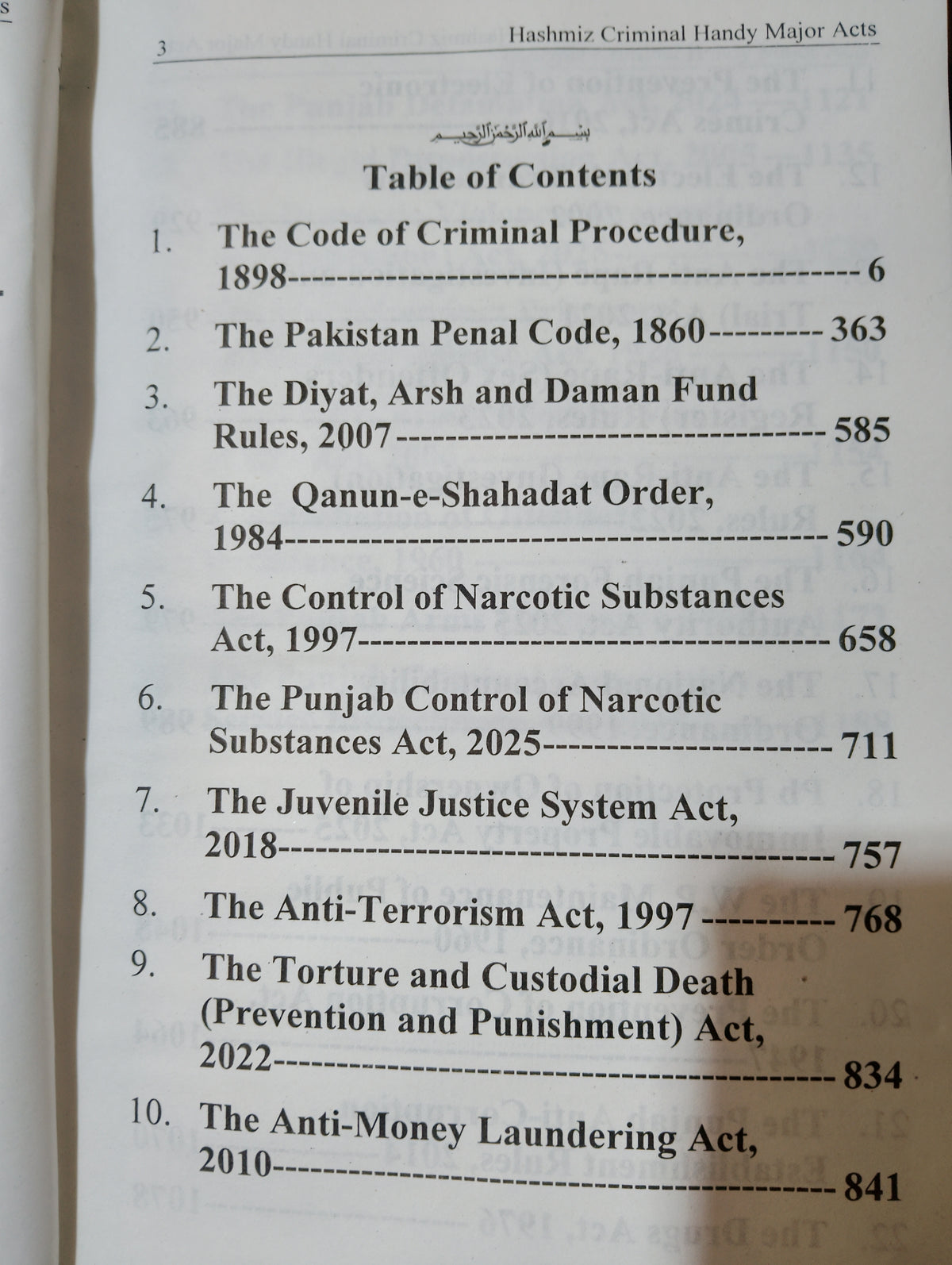 Criminal Handy Major Acts Edition 2026