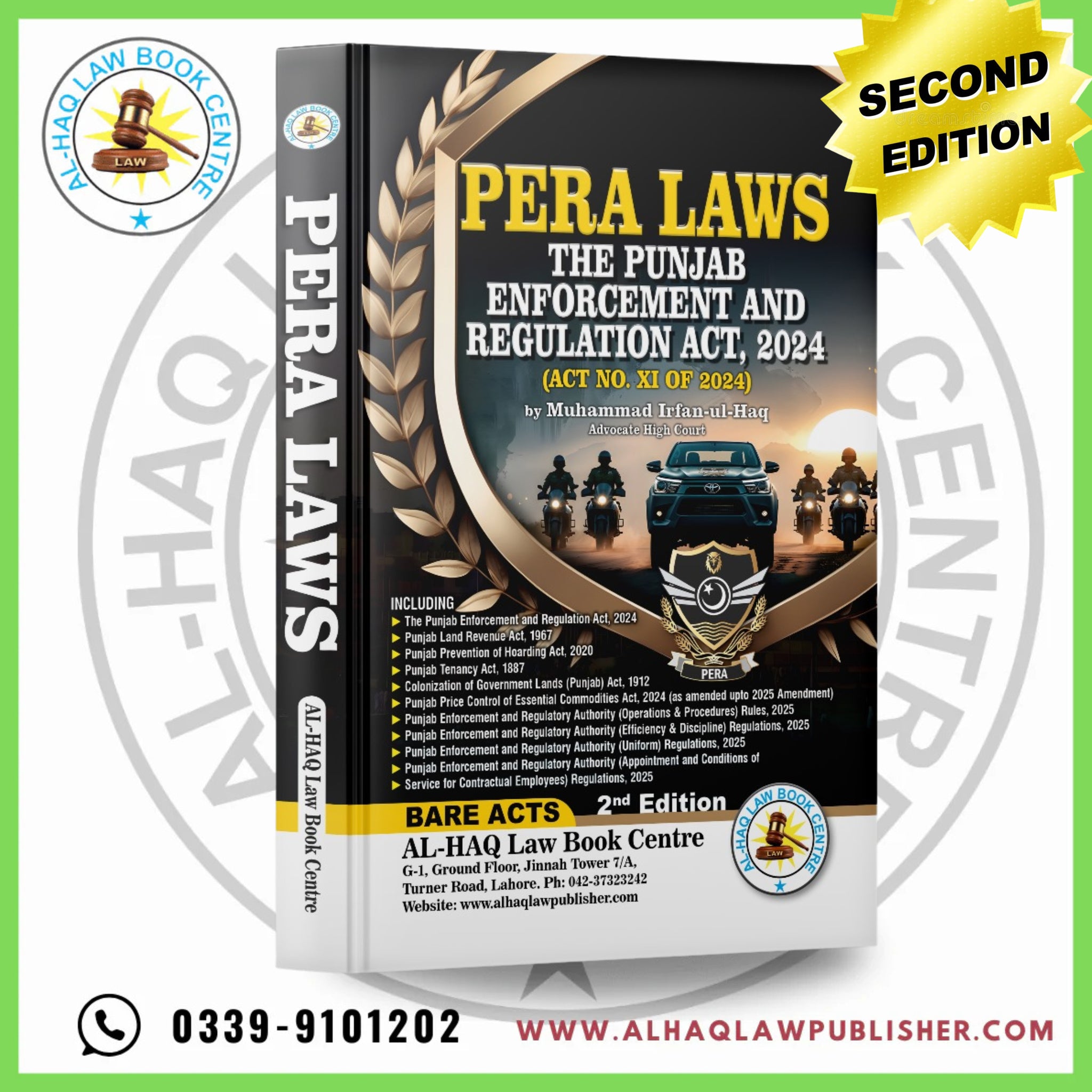 Pera Laws 2nd EDITION the Punjab Enforcement and Regulation Act, 2024 (Act No. XI of 2024)