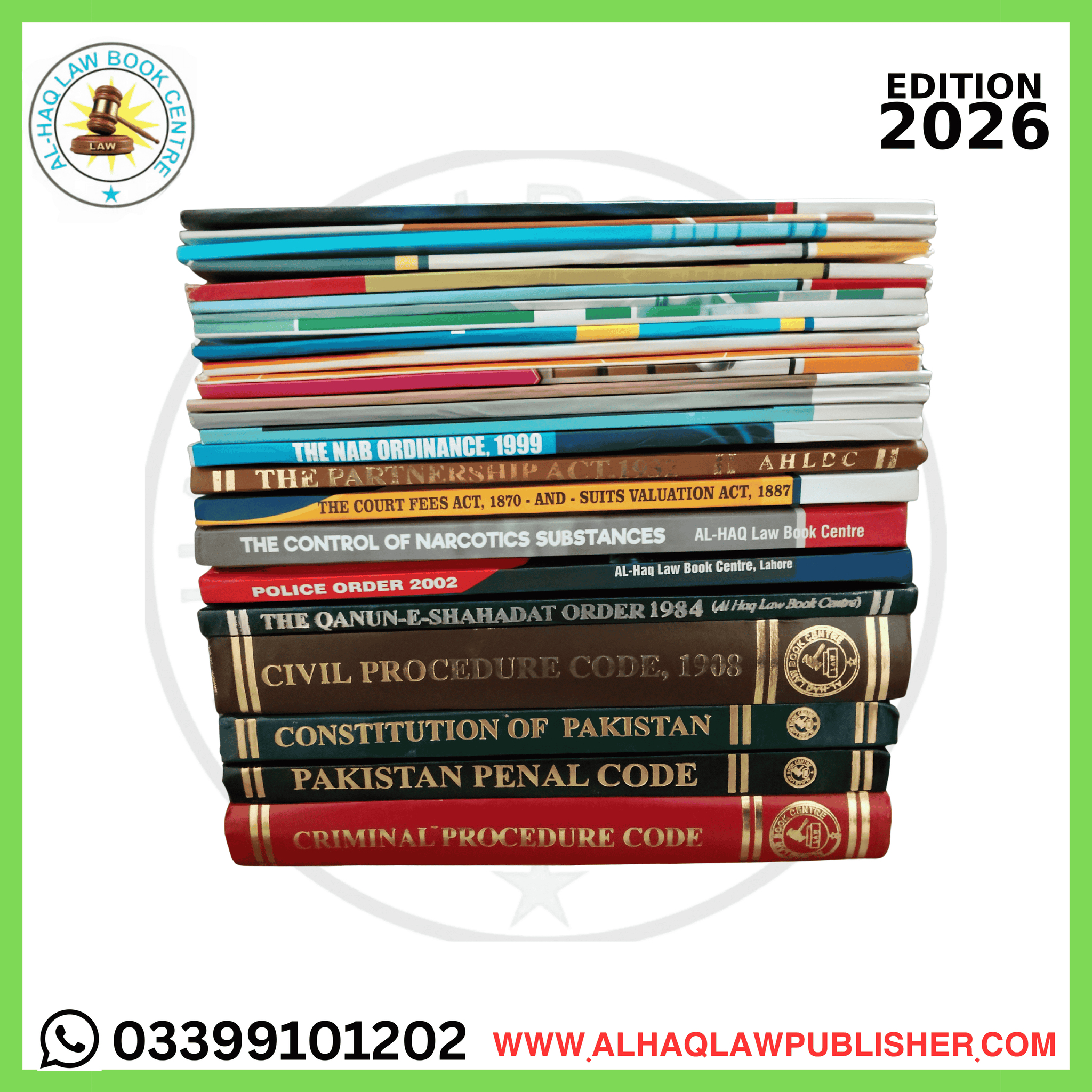 25 Bare Act Set in Pakistan Edition 2026