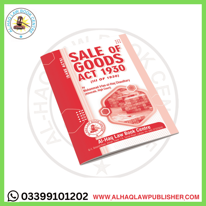 Sale Of Goods (Act 1930) (Bare Act)