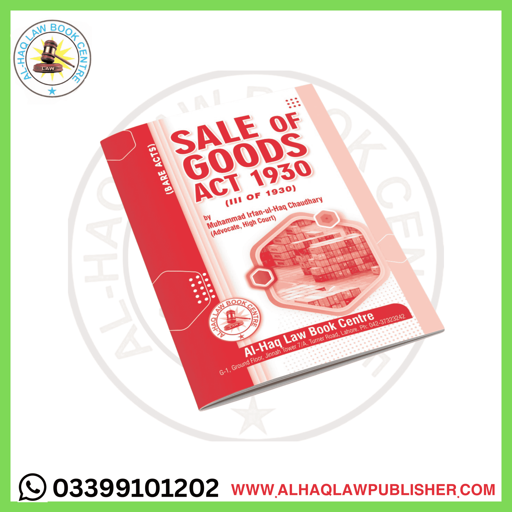 Sale Of Goods (Act 1930) (Bare Act)