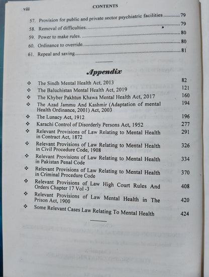Mental Health Laws