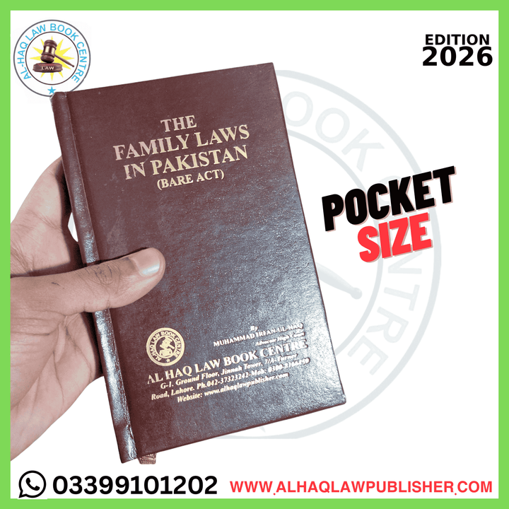 Family laws (pocket size bare Act) Edition 2026